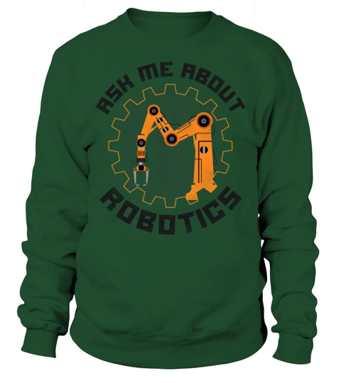 Robot Robotics Engineer Vintage Sweatshirt Unisex