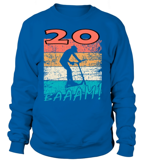 Scooter 20th birthday 2003 gift skatepark Sweatshirt Unisex