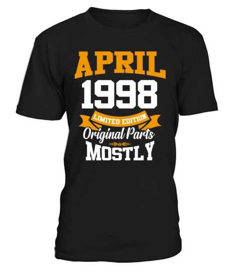 April 1998 Vintage Birthday Present T-Shirt Unisex