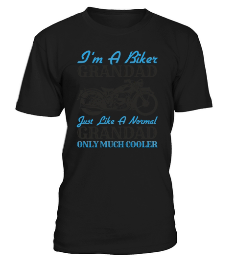 Biker Granddad Quote T-Shirt Unisex