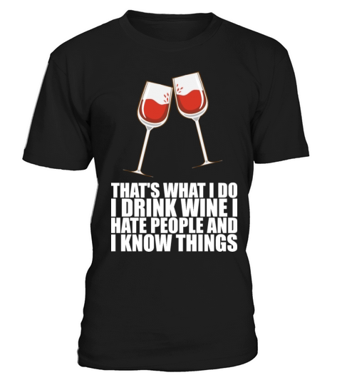 Drinking Wine Red Wine Gift T-Shirt Unisex