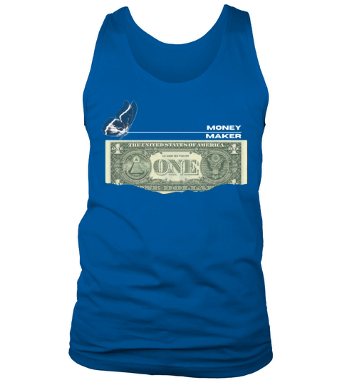 Black Vintage Money T Shirt Tank Top Unisex