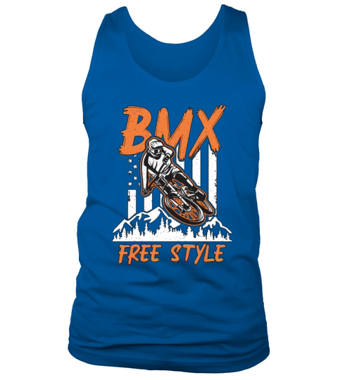 BMX Racing BMX Free Style Loves Bicyclette Cyclist Tank Top Unisex