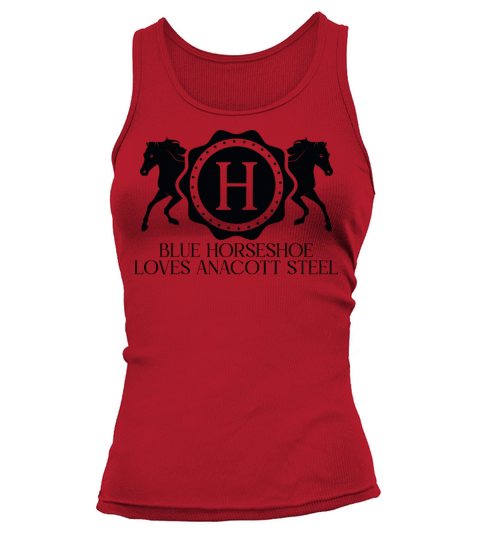 Blue horseshoe loves anacott steel Tank top Woman