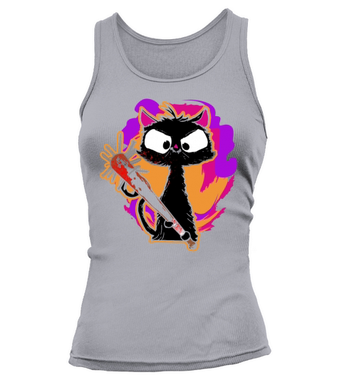 Halloween Retro Cat Vintage Cat Tank top Woman