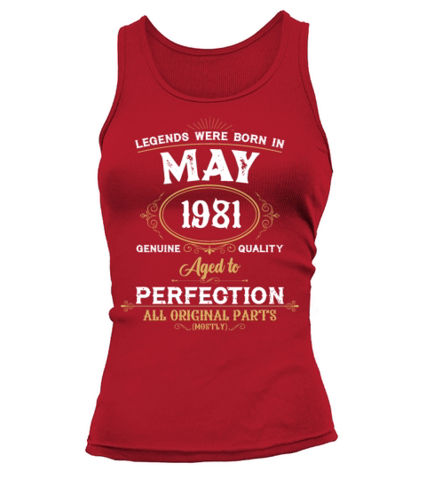 Legends Were Born In May 1968 Tank top Woman