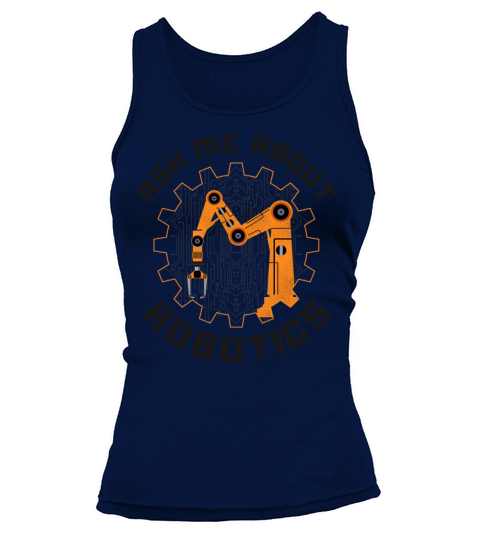 Robot Robotics Engineer Vintage Tank top Woman