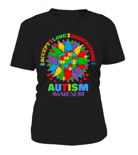 Autism Awareness Accept Love Understand Support Women's T-Shirt