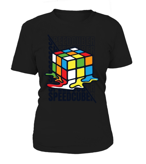 Speedcuber Cubing Speedsolving Speedcubing Cuber Women's T-Shirt