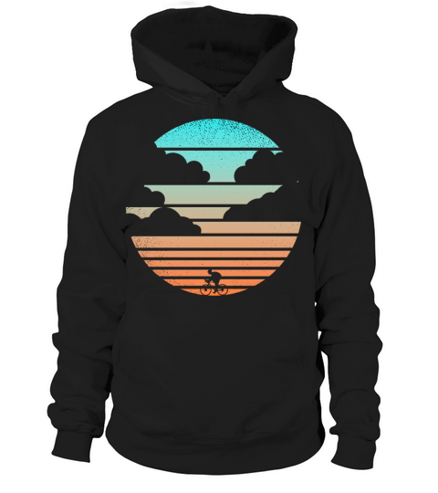 Sunset Cycling Hoodie Unisex