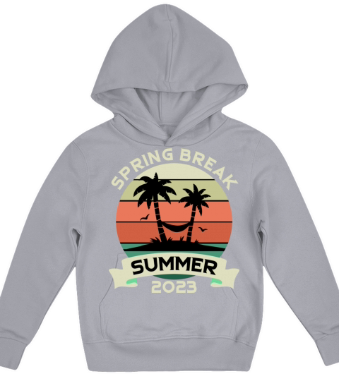 Spring Breaker Summer 2023 Kids Hoodie