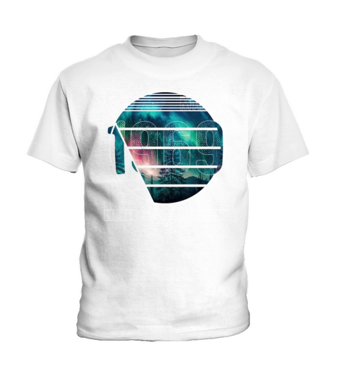 Limited Edition 1969 March Birthday Polar Lights Kids T-Shirt