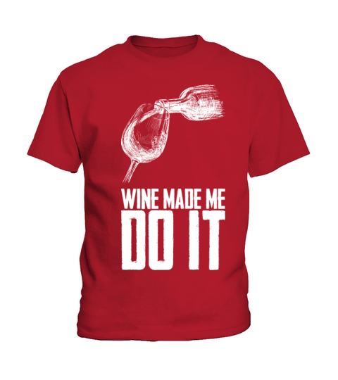 Wine drinking Red Wine Gift Kids T-Shirt