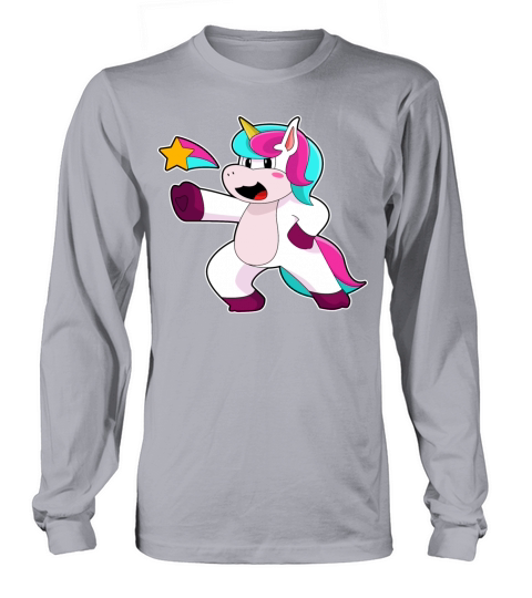 Unicorn With Star Long sleeved Unisex