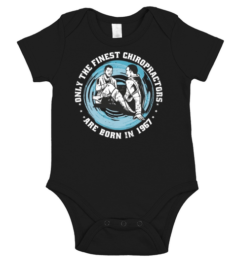 Physiotherapy born in 1967 Vintage Birthday Short Sleeve Baby One-Piece