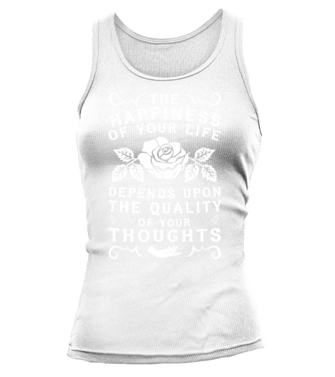 Marcus Aurelius Stoic Philosophy Happiness Quote W Tank top Woman