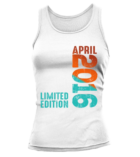 Since April 2016 Year 2016 Retro Vintage 2016 Tank top Woman