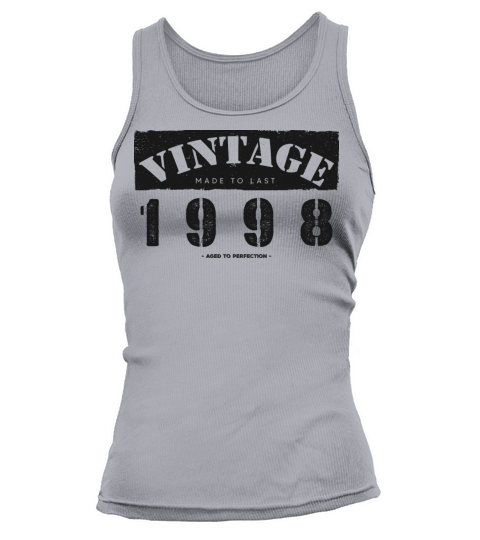Vintage Classic 1998 25th Birthday - 25 Years Old Tank top Woman