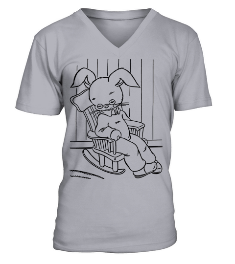 Vintage Easter V-Neck T-shirt