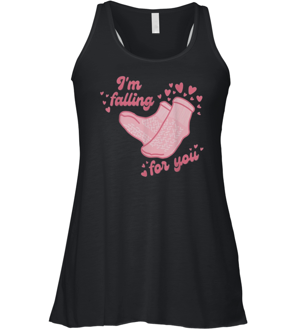 Falling for You Women's Flowy Tank Top