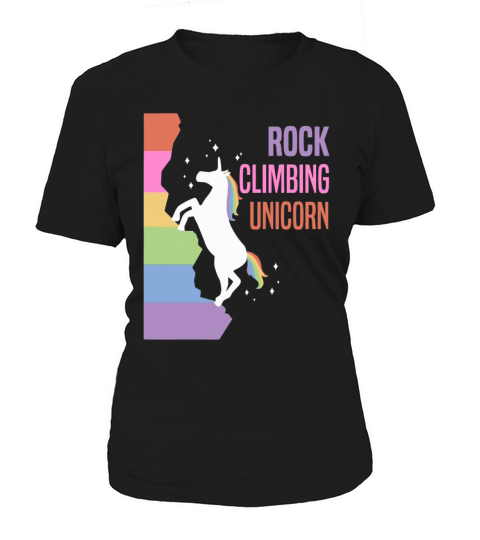 Rock Climbing Unicorn Women's T-Shirt