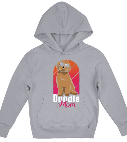 Womens Doodle Mom Labradoodle Goldendoodle Kids Hoodie
