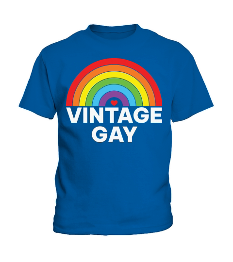 LGBT Pride Month Vintage Gay Kids T-Shirt