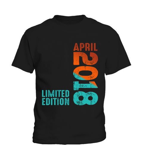 Since April 2018 Year 2018 Retro Vintage 2018 Kids T-Shirt