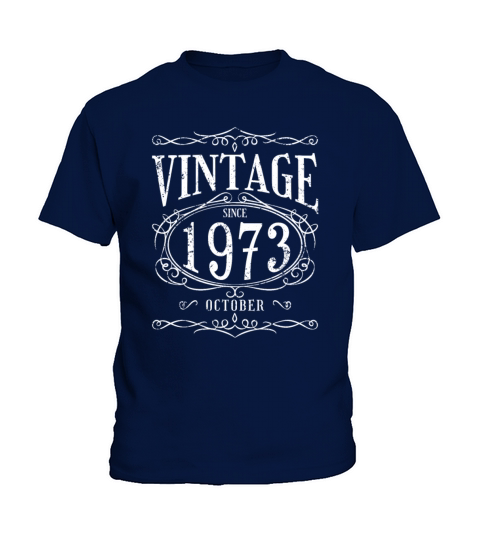 Vintage since October 1973 - Birthday Present Kids T-Shirt