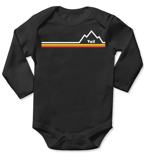 Vail Colorado Long Sleeve Baby One-Piece