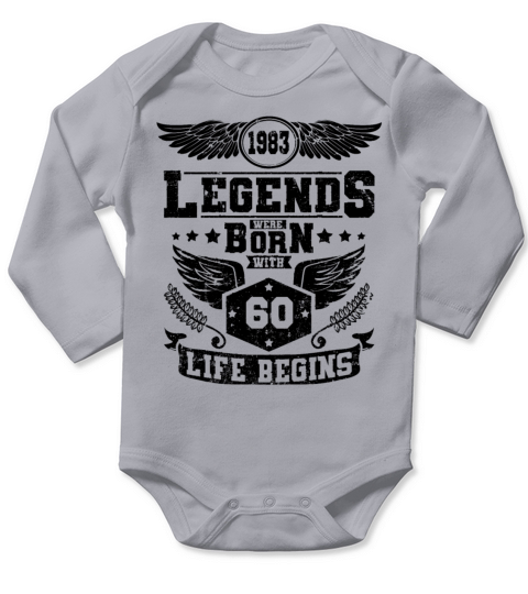 vintage 1963 birthday sayings 60th birthday Long Sleeve Baby One-Piece