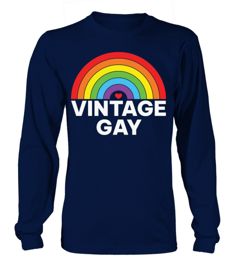 LGBT Pride Month Vintage Gay Long sleeved Unisex