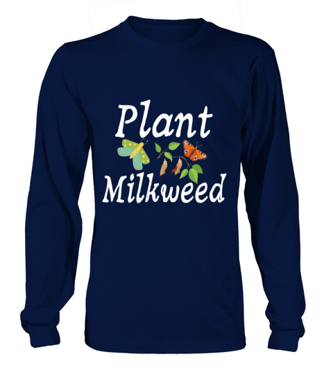 Plant Milkweed Butterfly Lepidopterist Long sleeved Unisex