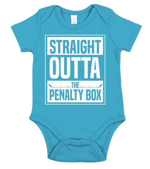 Men Funny Ice Hockey Quote Short Sleeve Baby One-Piece