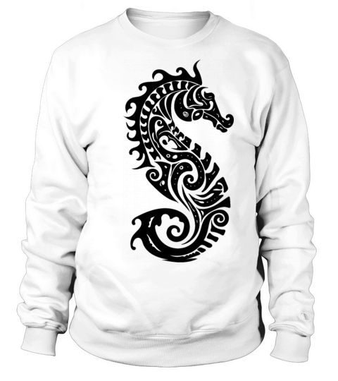 Little Cute Vintage Seahorse Sweatshirt Unisex