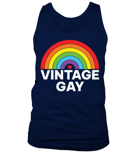 LGBT Pride Month Vintage Gay Tank Top Unisex