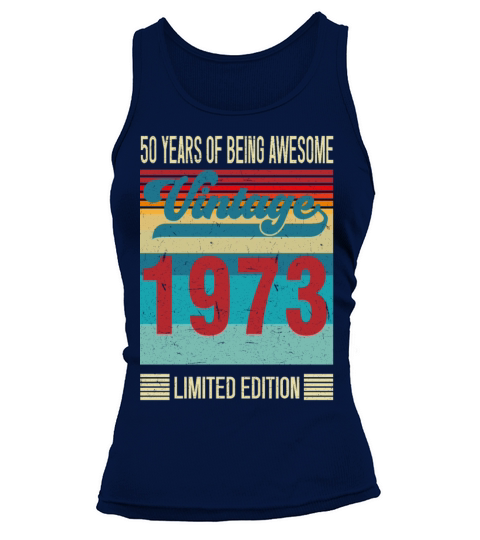 50 Year Old Gifts Vintage 1972 Limited Edition 50 Tank top Woman