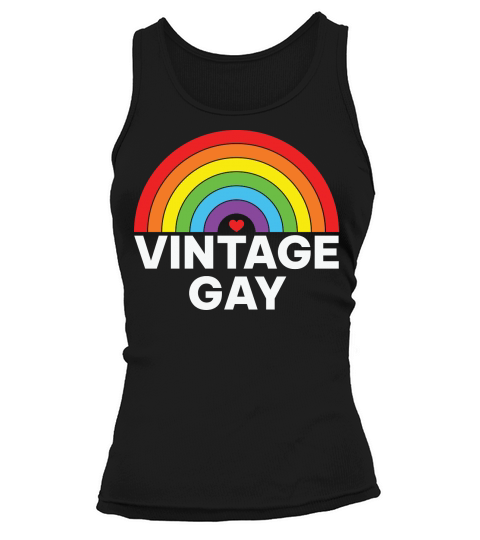 LGBT Pride Month Vintage Gay Tank top Woman