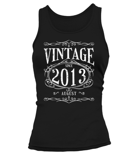 Vintage since August 2013 - Birthday Present Tank top Woman