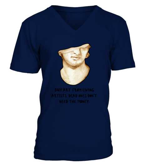 Buy art from living artists V-Neck T-shirt