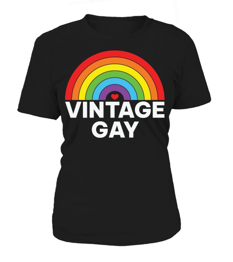 LGBT Pride Month Vintage Gay Women's T-Shirt