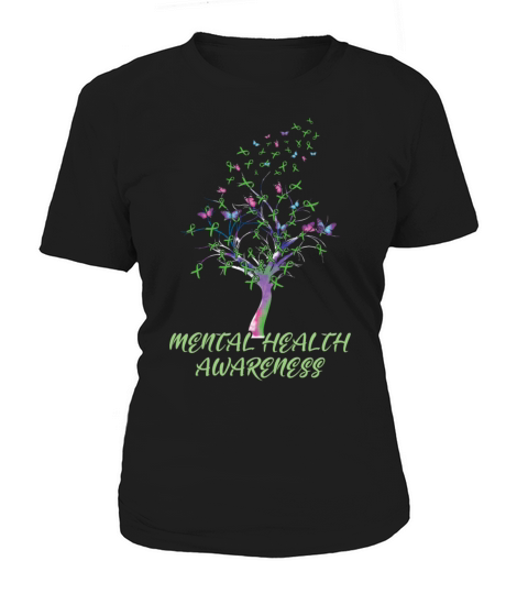 Mental Health Awareness Month In May Green Women's T-Shirt