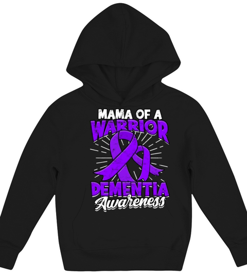 Fight Alzheimers Dementia alzheimer Awareness Kids Hoodie