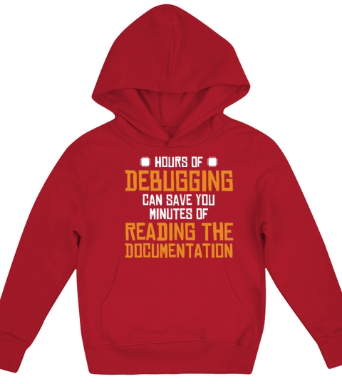 Hours Of Debugging Engineer Full Stack Software Kids Hoodie