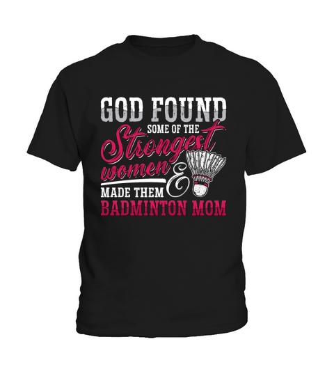Badminton God Found Some Of The Racquets Net Shot Kids T-Shirt