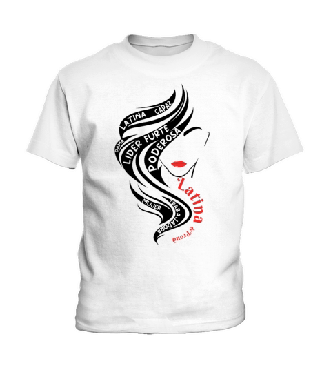 Latina Hispanic Heritage Month Kids T-Shirt