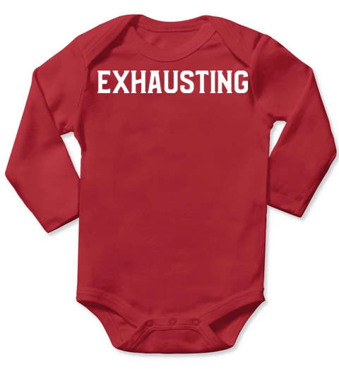 exausting Long Sleeve Baby One-Piece