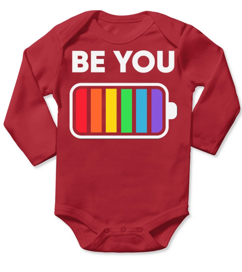LGBTQ Be You Pride LGBT Long Sleeve Baby One-Piece