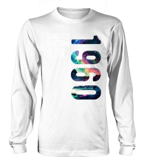 Limited Edition 1960 April Birthday Polar Lights Long sleeved Unisex