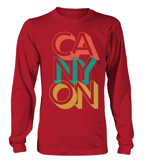 Retro Canyon Long sleeved Unisex